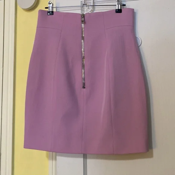 Balmain pink button embellished skirt - Picture 4 of 9